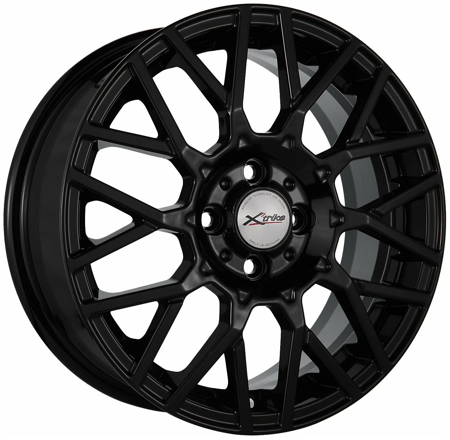 16X6.5 4/100 ET48 D54.1 X-trike X-125 BK