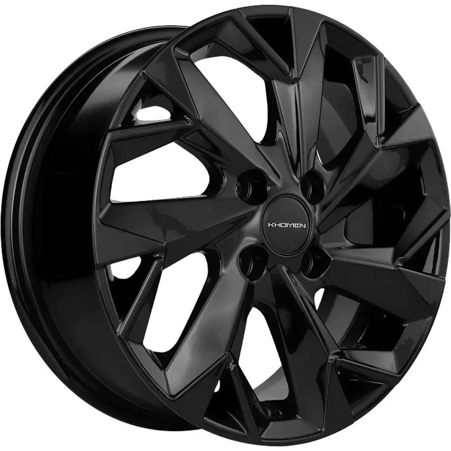 15X6.0 4/98 ET35 D58.6 Khomen Wheels KHW1508 (Lada Granta) Black