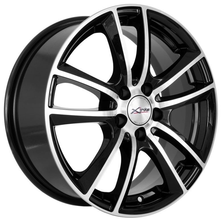 16X6.5 5/114.3 ET45 D67.1 X-trike X-116M BK/FP
