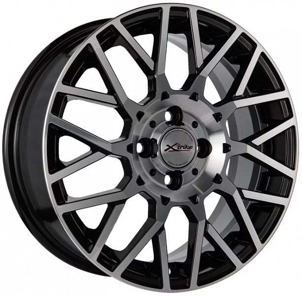 15X6.0 4/100 ET37 D60.1 X-trike X-132 BK/FP
