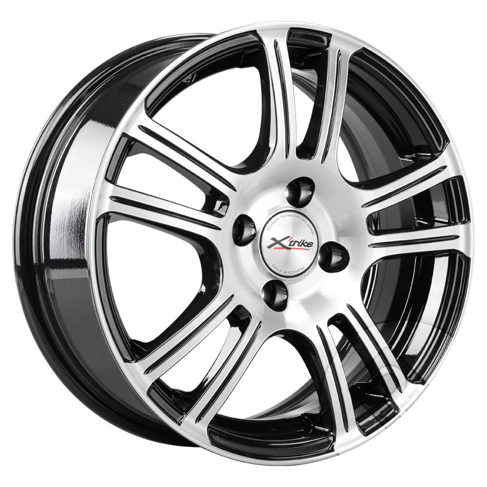 15X6.0 4/100 ET45 D60.1 X-trike X-105М BK/FP