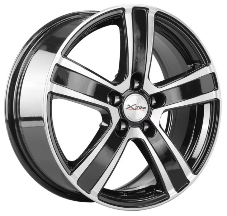 16X7.0 5/114.3 ET35 D67.1 X-trike X-108 BK/FP