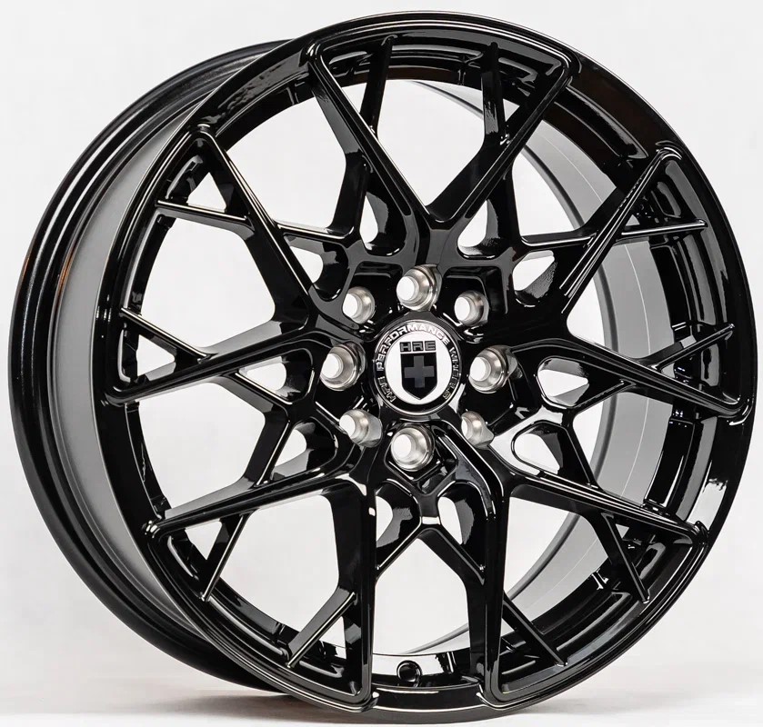 16X7.0 4/100/108 ET38 D73.1 HRE FF10 (B104) Black
