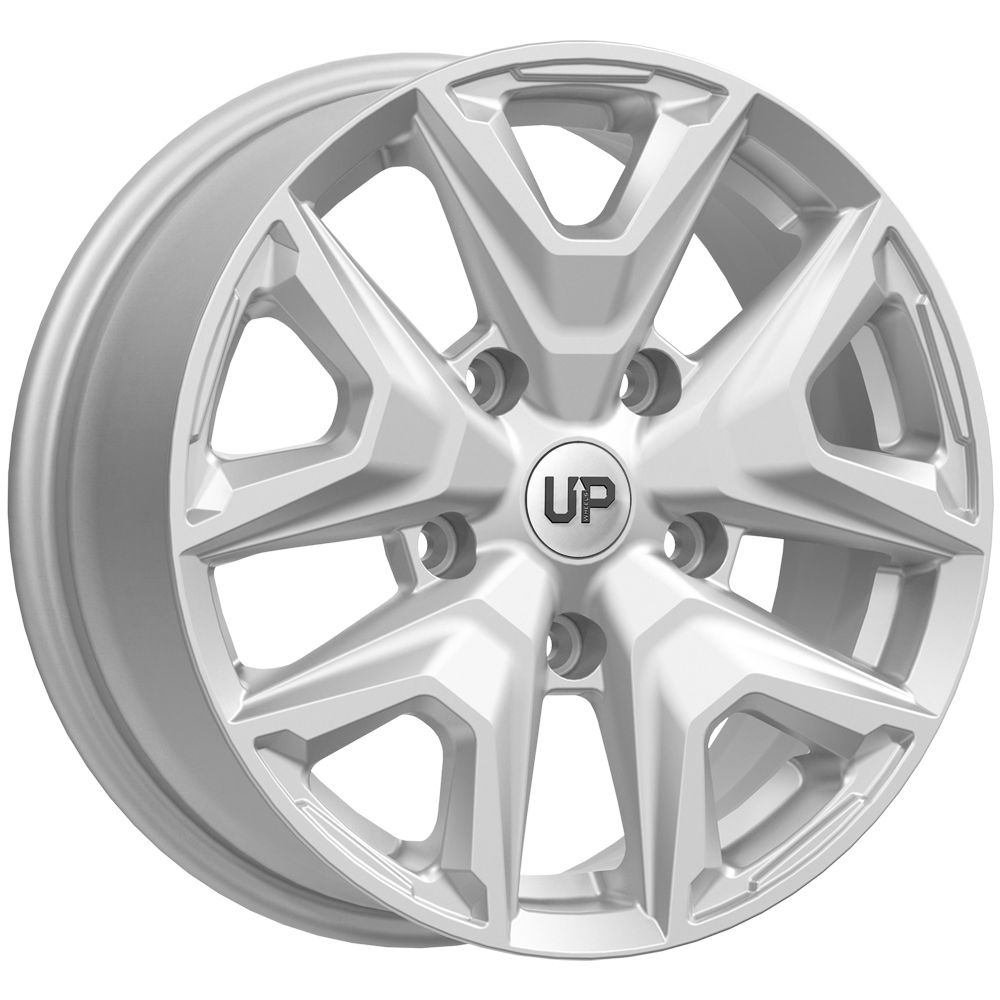 16X6.5 5/139.7 ET40 D98.0 Wheels UP UP119 (КС1079) Silver Classic