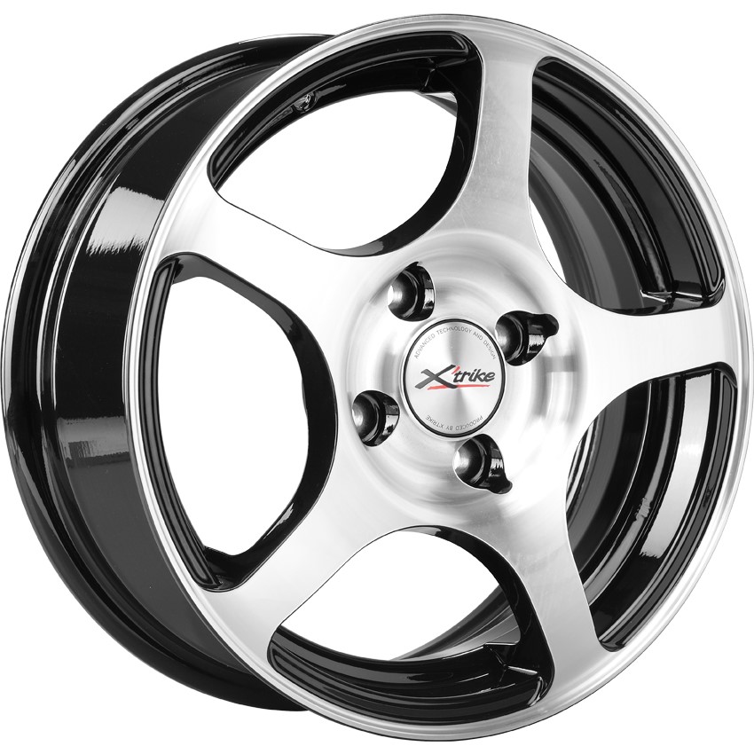 14X5.5 4/98 ET35 D58.5 X-trike X-103 BK/FP