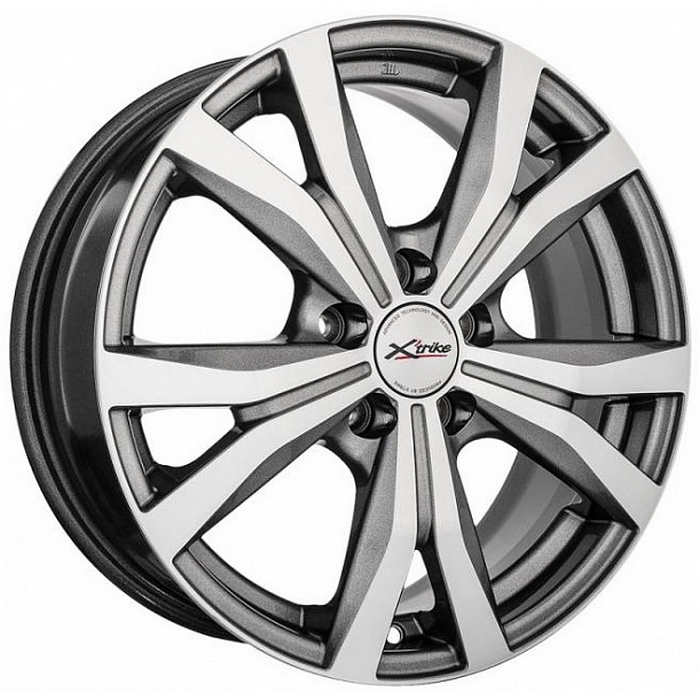 16X6.5 5/114.3 ET45 D67.1 X-trike X-119 HSB/FP