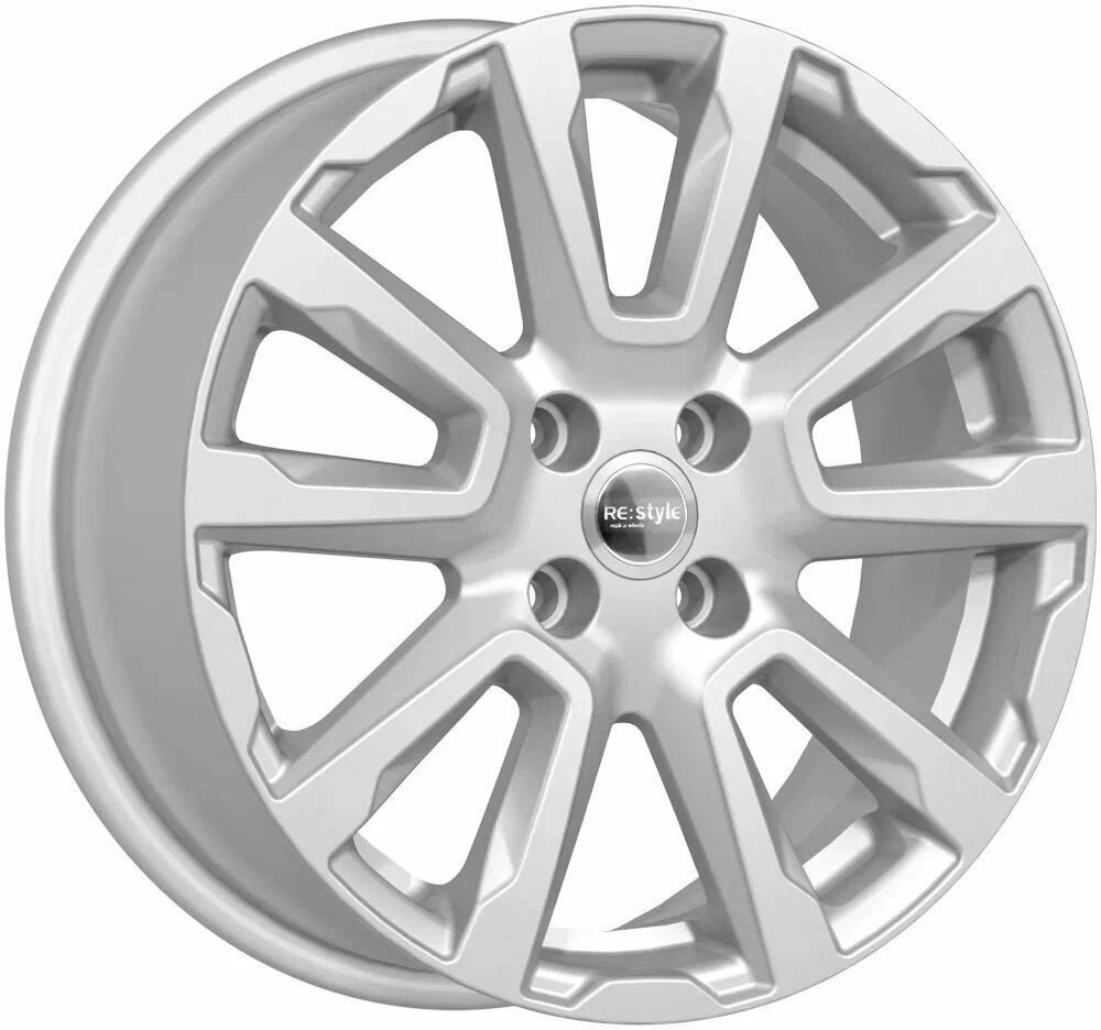 16X6.5 4/100 ET43 D60.1 K&K КС1026 (16_Vesta Cross) Silver